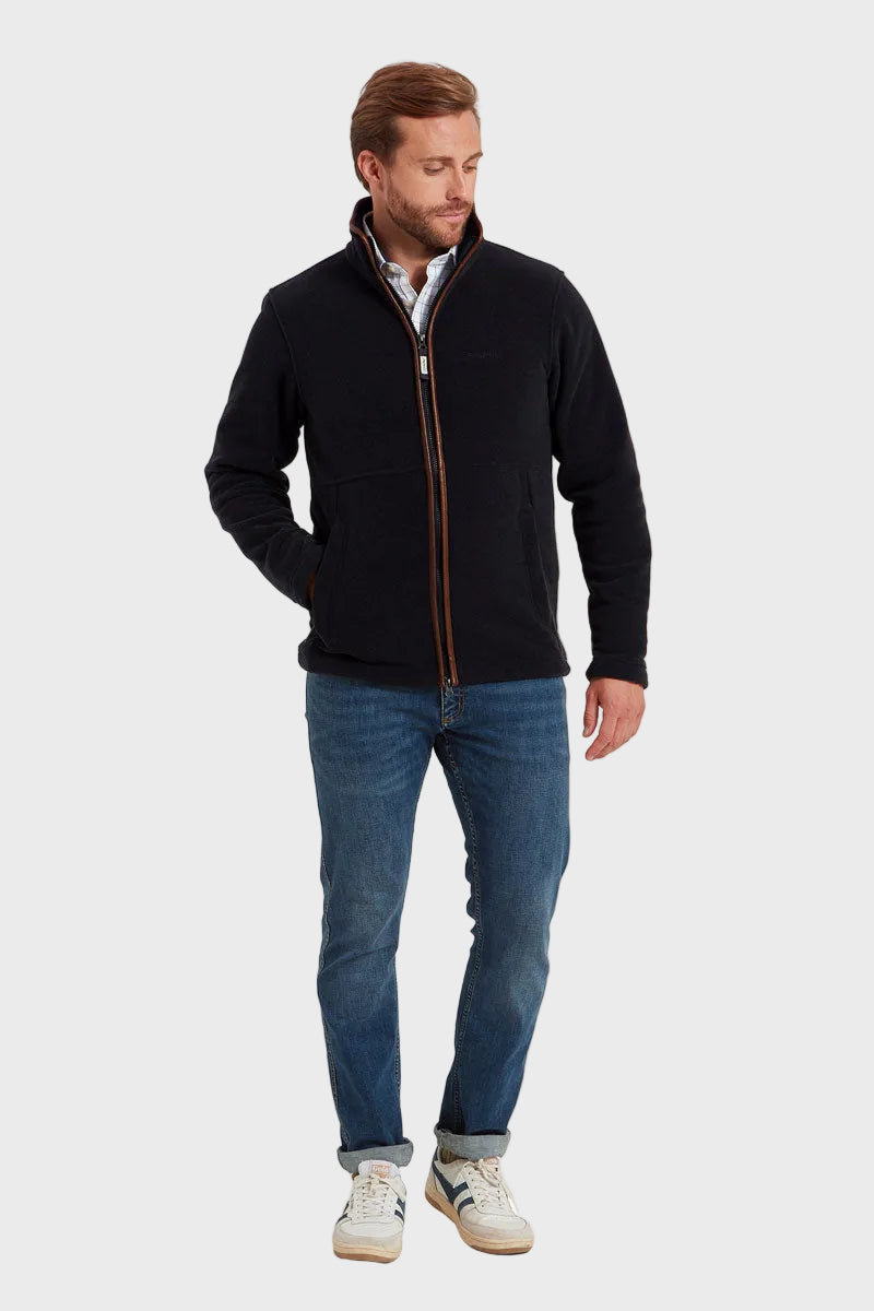Schoffel Men's Cottesmore Fleece Jacket Charcoal 