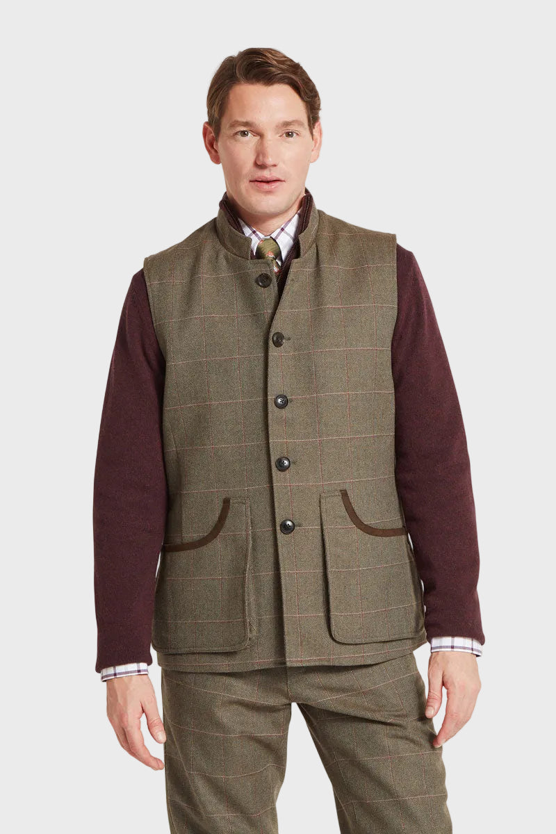 Schoffel Men's Holcot Tweed Waistcoat Lochlane Tweed