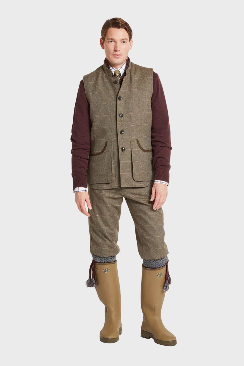 Schoffel Men's Holcot Tweed Waistcoat Lochlane Tweed