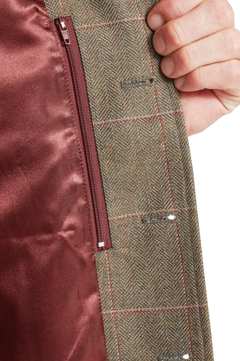 Schoffel Men's Holcot Tweed Waistcoat Lochlane Tweed