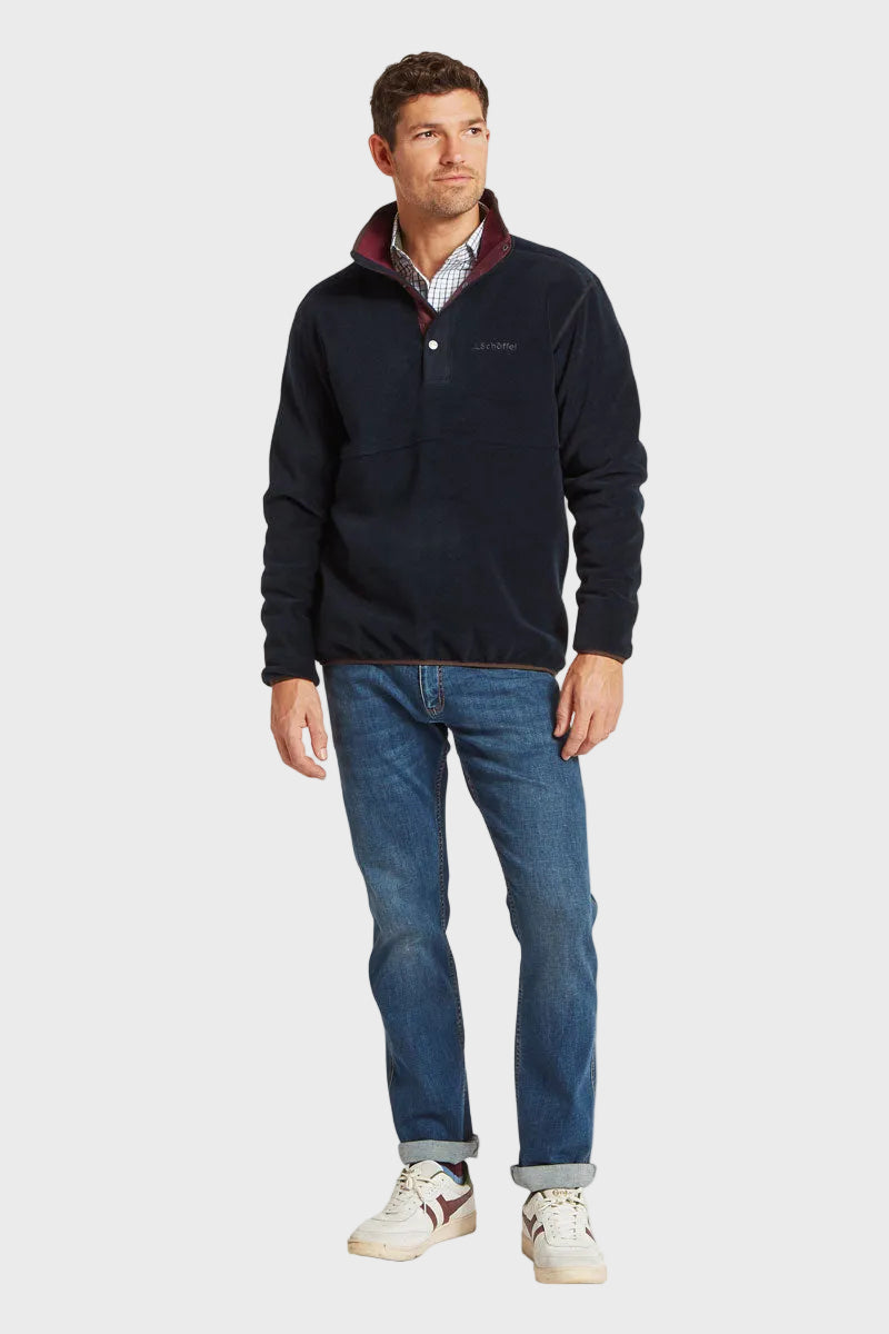 Schoffel Men's Norton Fleece Navy 