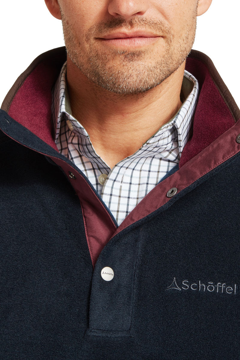 Schoffel Men's Norton Fleece Navy 