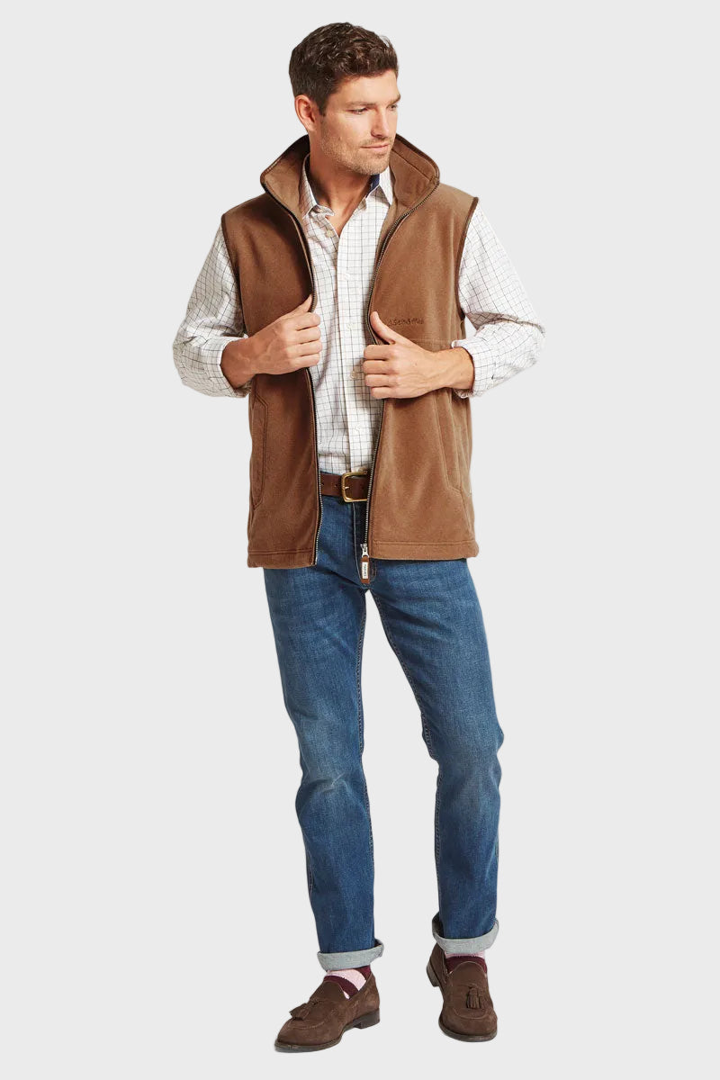 Schoffel Men's Oakham Fleece Toffee