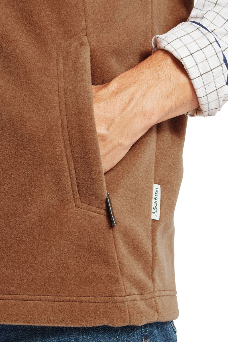 Schoffel Men's Oakham Fleece Toffee