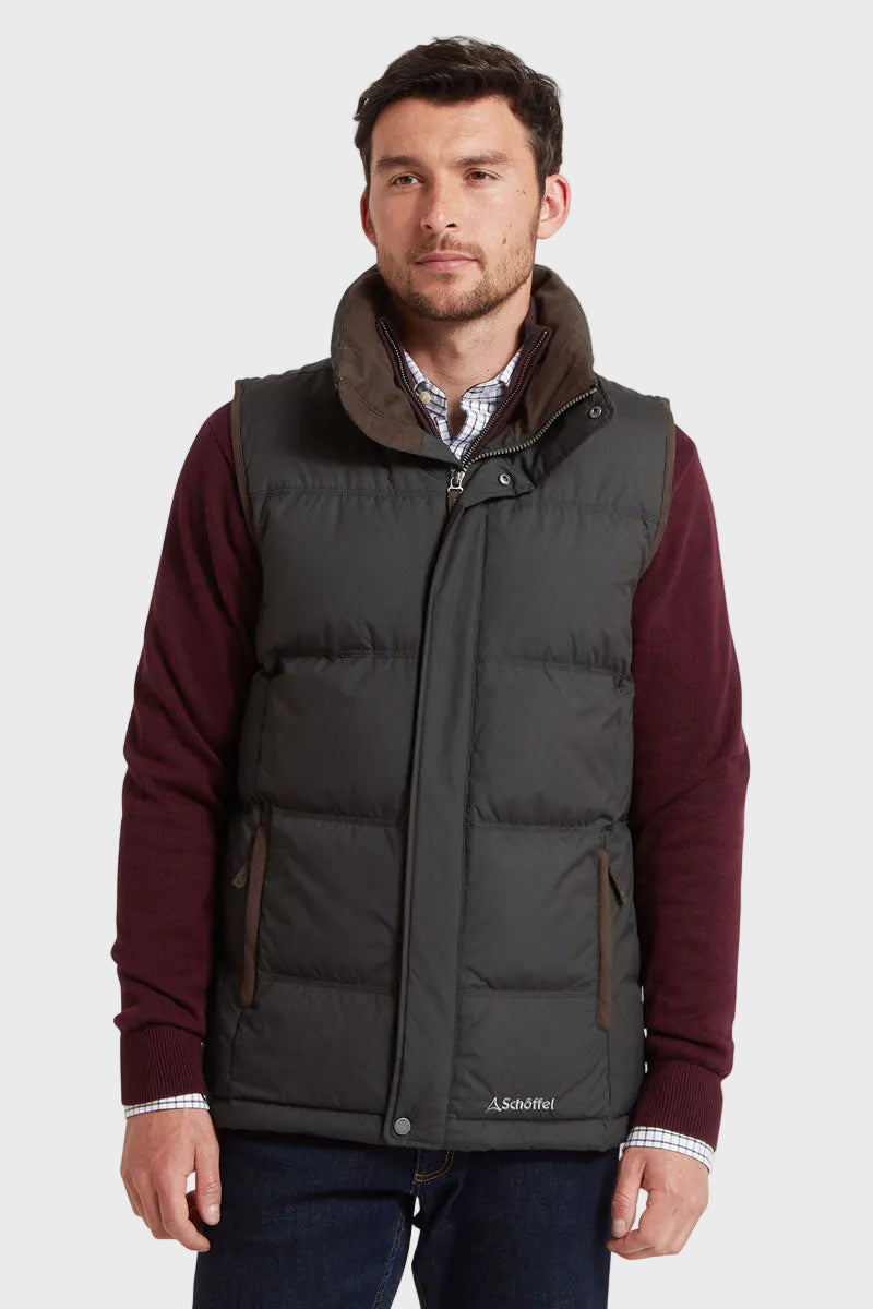 Schoffel Men's Twickenham II Gilet Charcoal