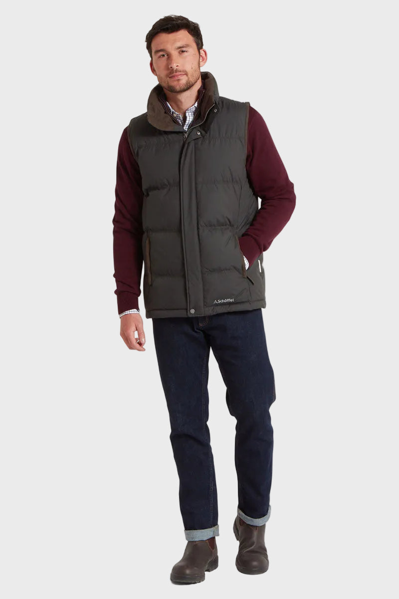 Schoffel Men's Twickenham II Gilet Charcoal