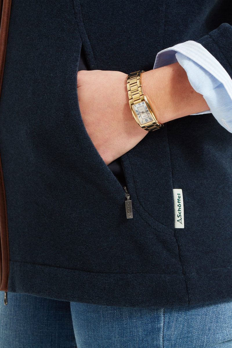 Schōffel Burley II Fleece Navy