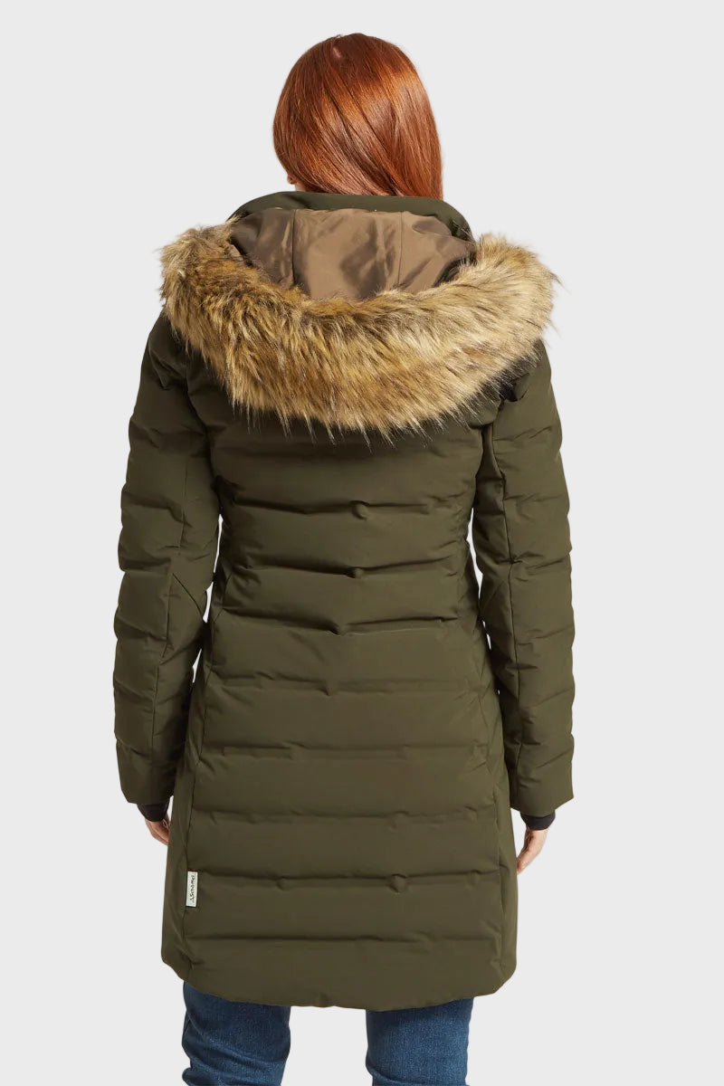 Schoffel Hurlingham Waterproof Down Coat Forest