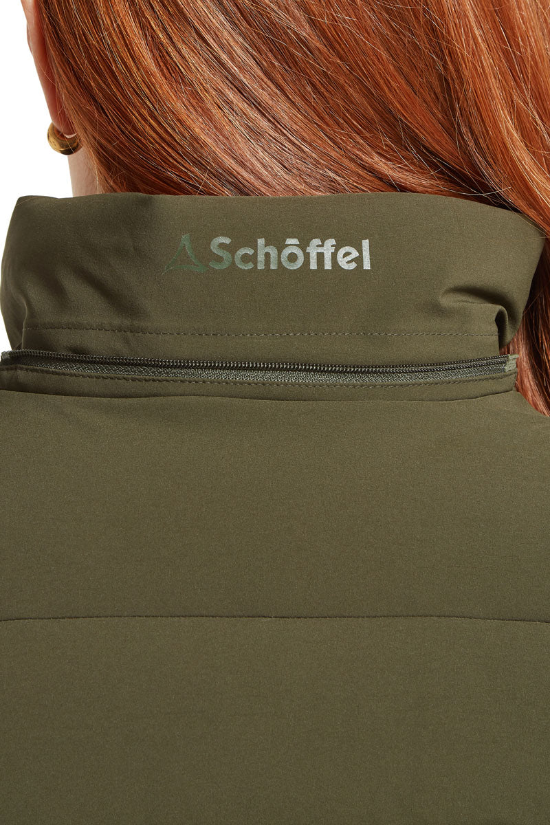 Schoffel Hurlingham Waterproof Down Coat Forest