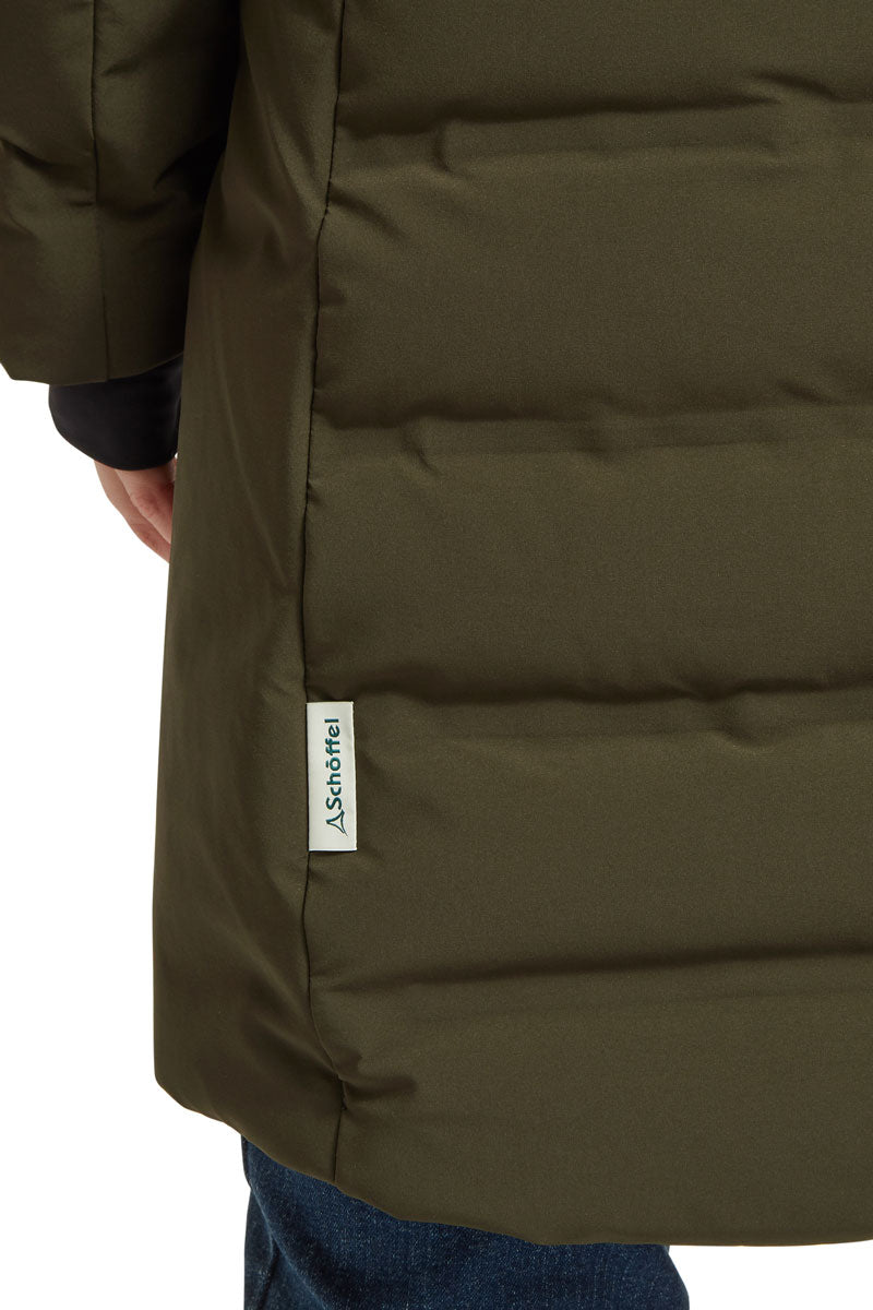 Schoffel Hurlingham Waterproof Down Coat Forest