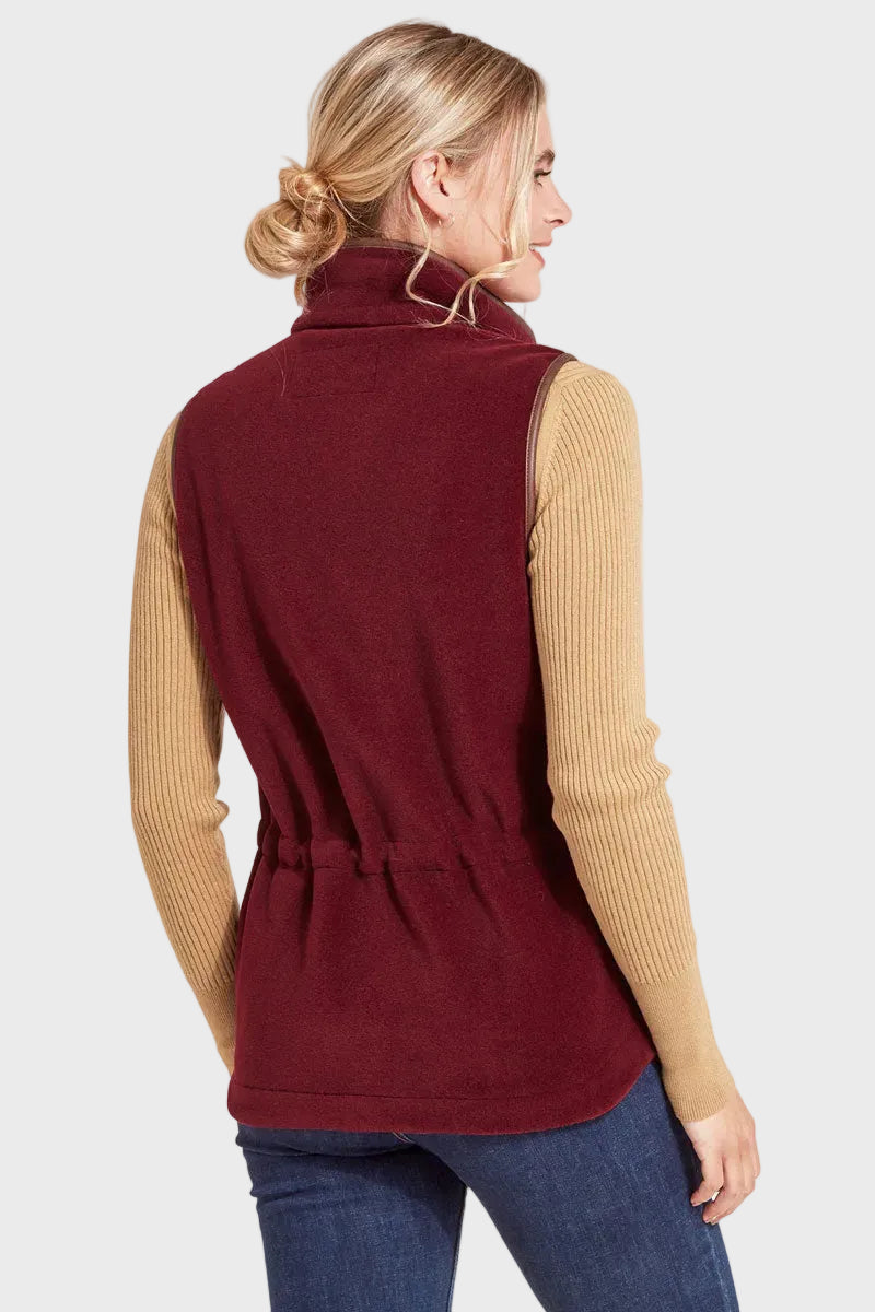 Schoffel Lyndon II Fleece Gilet Claret