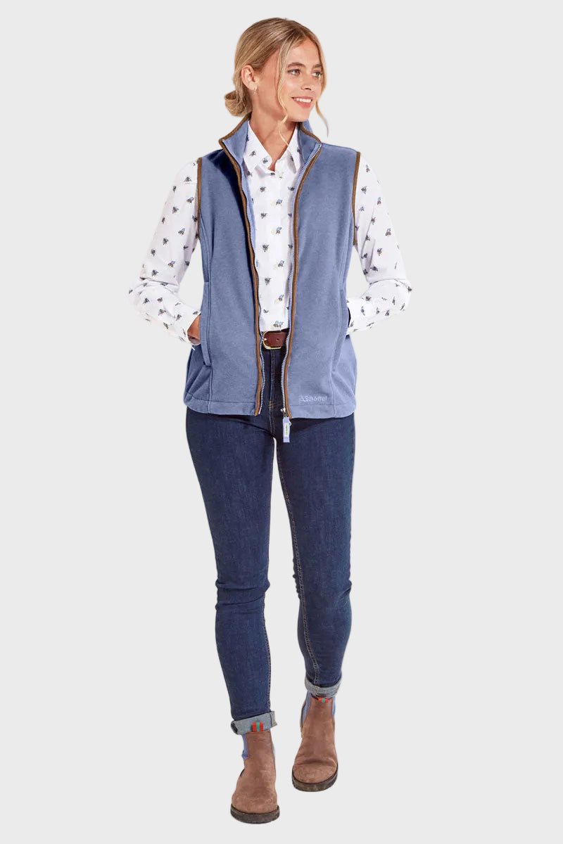 Schoffel Lyndon II Fleece Gilet Storm Blue 