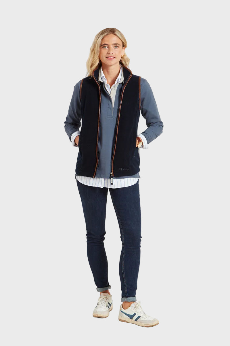 Schoffel Lyndon II Fleece Gilet Navy