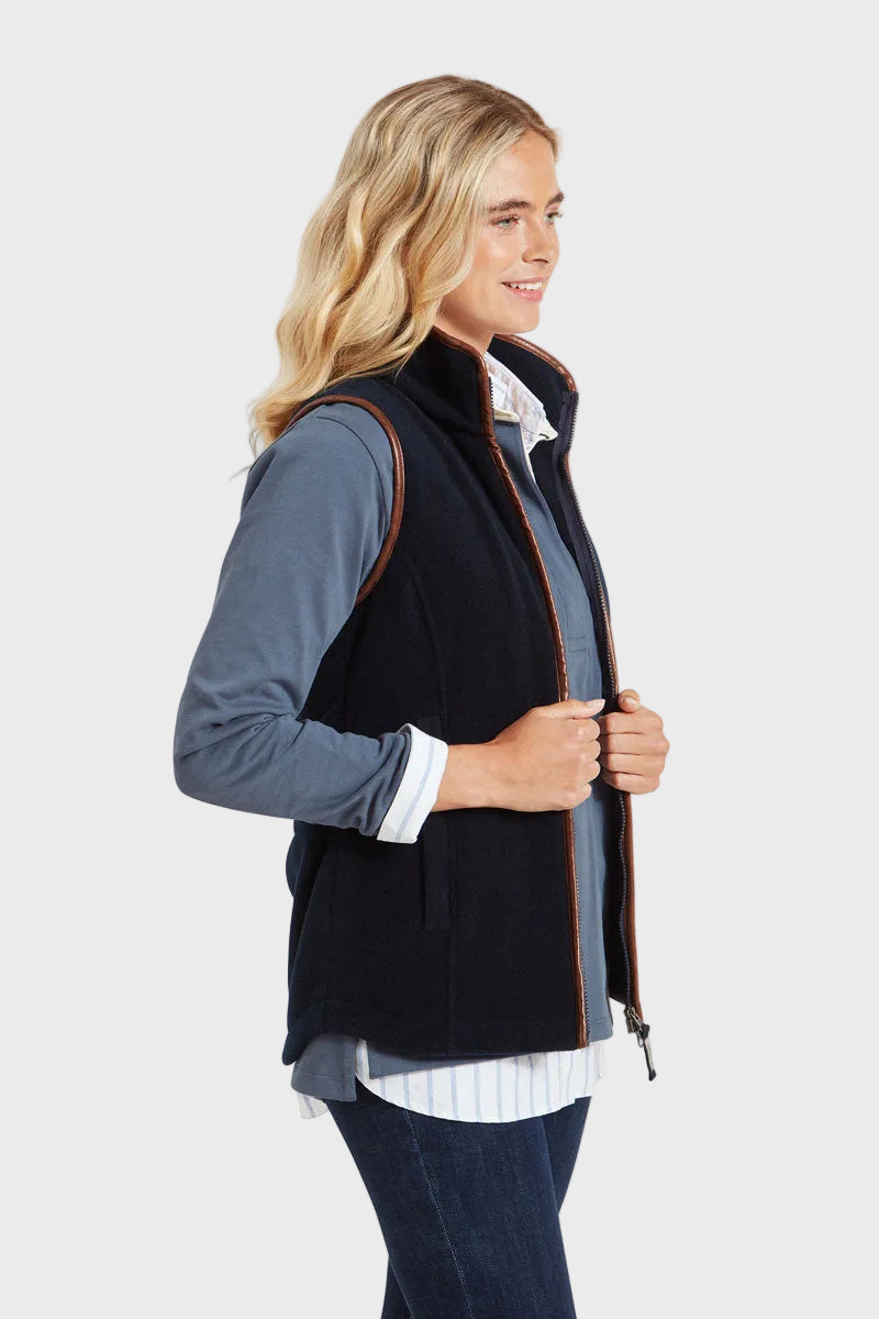 Schoffel Lyndon II Fleece Gilet Navy