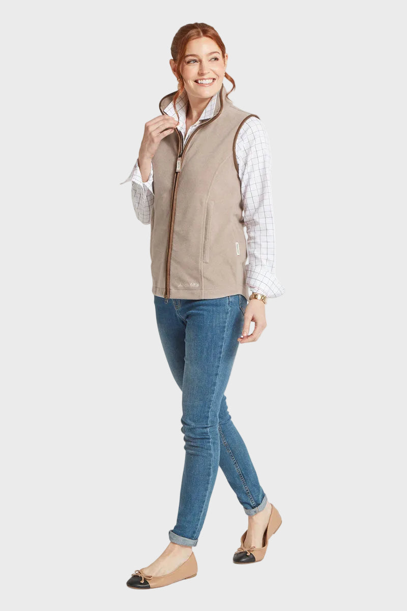Schoffel Lyndon II Fleece Gilet Mushroom