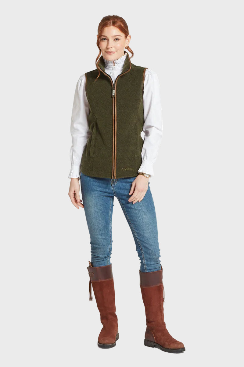Schoffel Lyndon II Fleece Gilet Dark Olive 