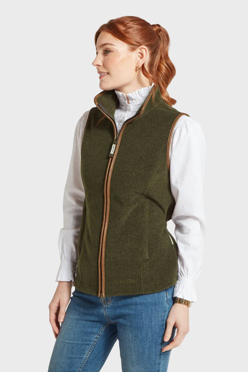 Schoffel Lyndon II Fleece Gilet Dark Olive 