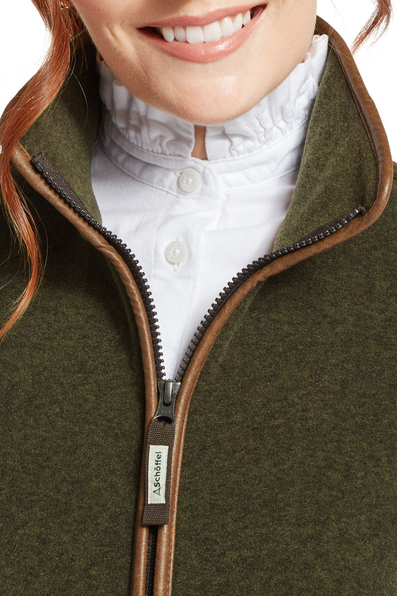Schoffel Lyndon II Fleece Gilet Dark Olive 