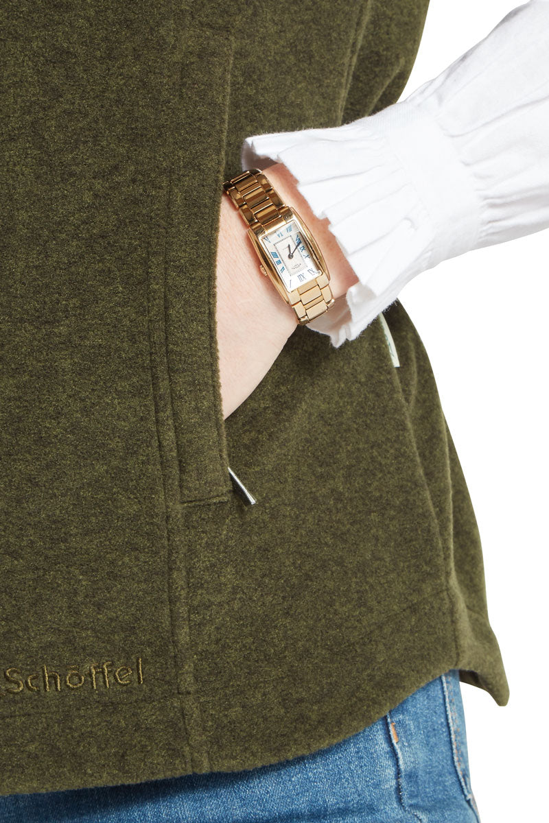 Schoffel Lyndon II Fleece Gilet Dark Olive 
