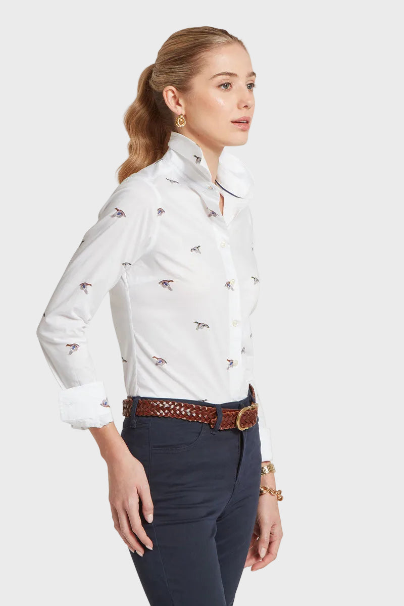 Schoffel Norfolk Shirt Painted Mallard 