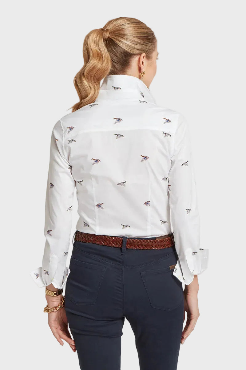 Schoffel Norfolk Shirt Painted Mallard 