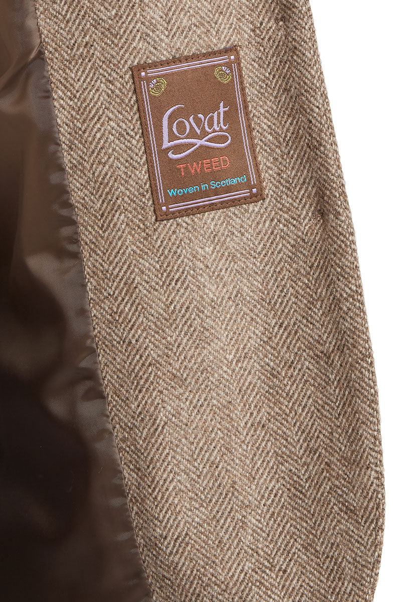 Schoffel Pennan Tweed Waistcoat Cobblestone Herringbone Tweed