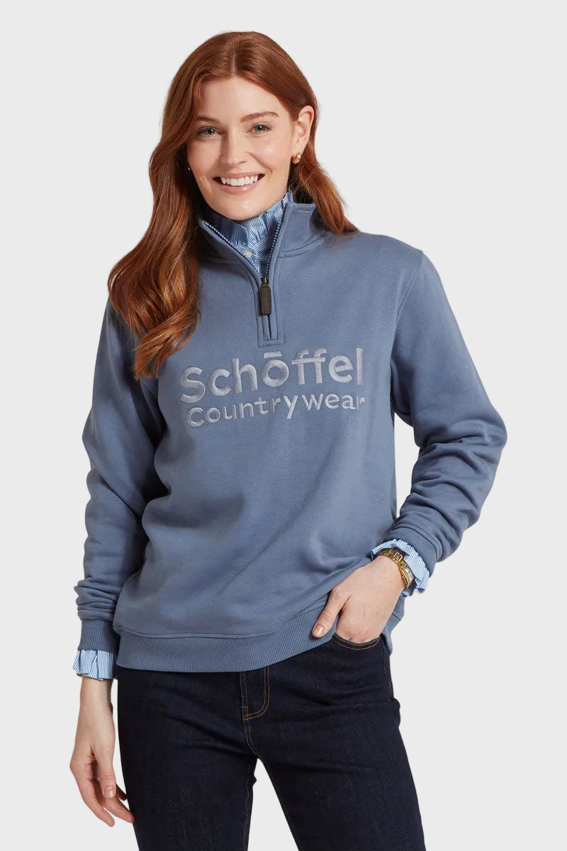Schoffel St Issey Sweatshirt Storm Blue 