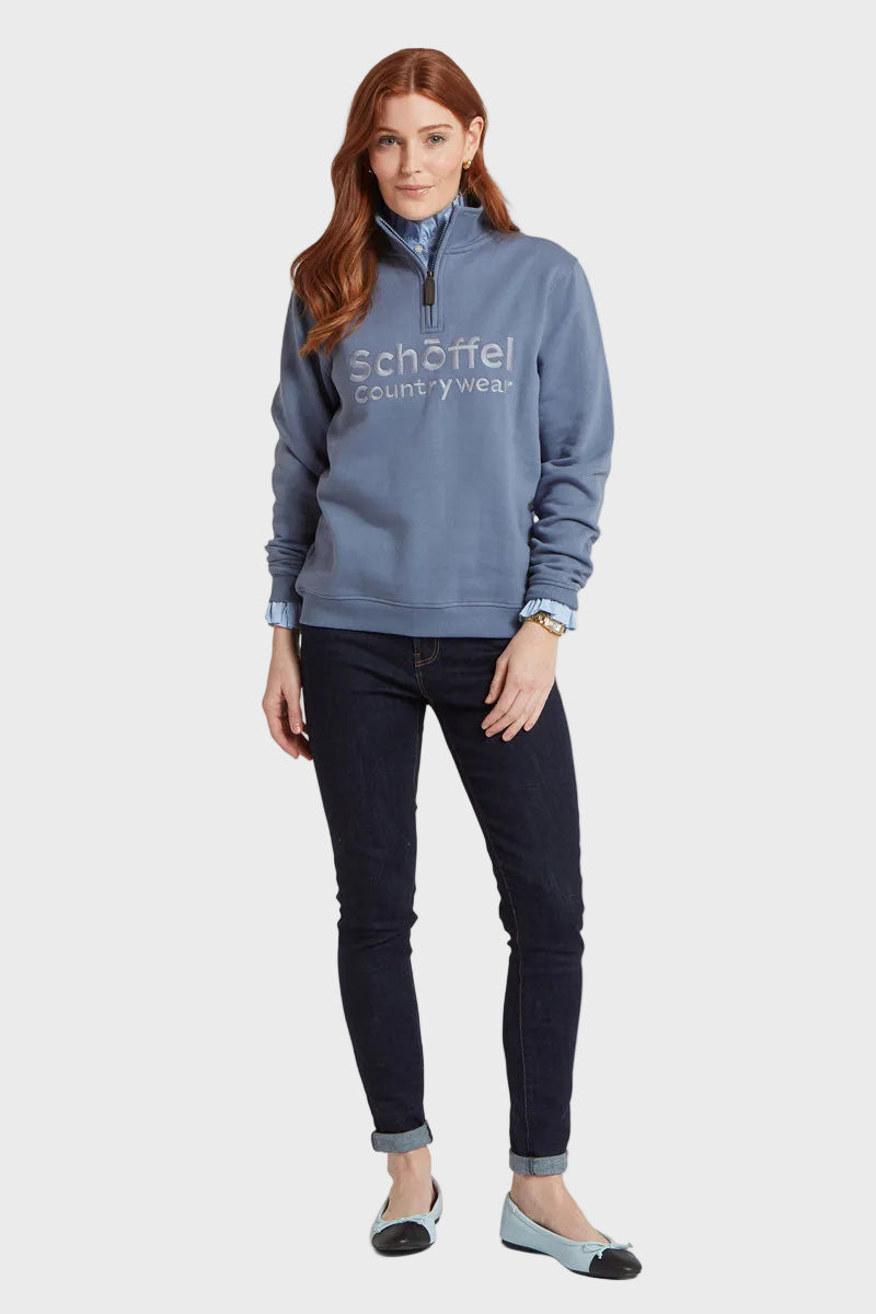 Schoffel St Issey Sweatshirt Storm Blue 