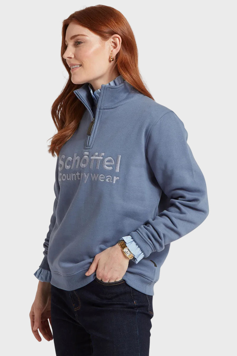 Schoffel St Issey Sweatshirt Storm Blue 