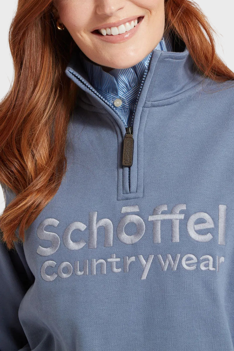 Schoffel St Issey Sweatshirt Storm Blue 