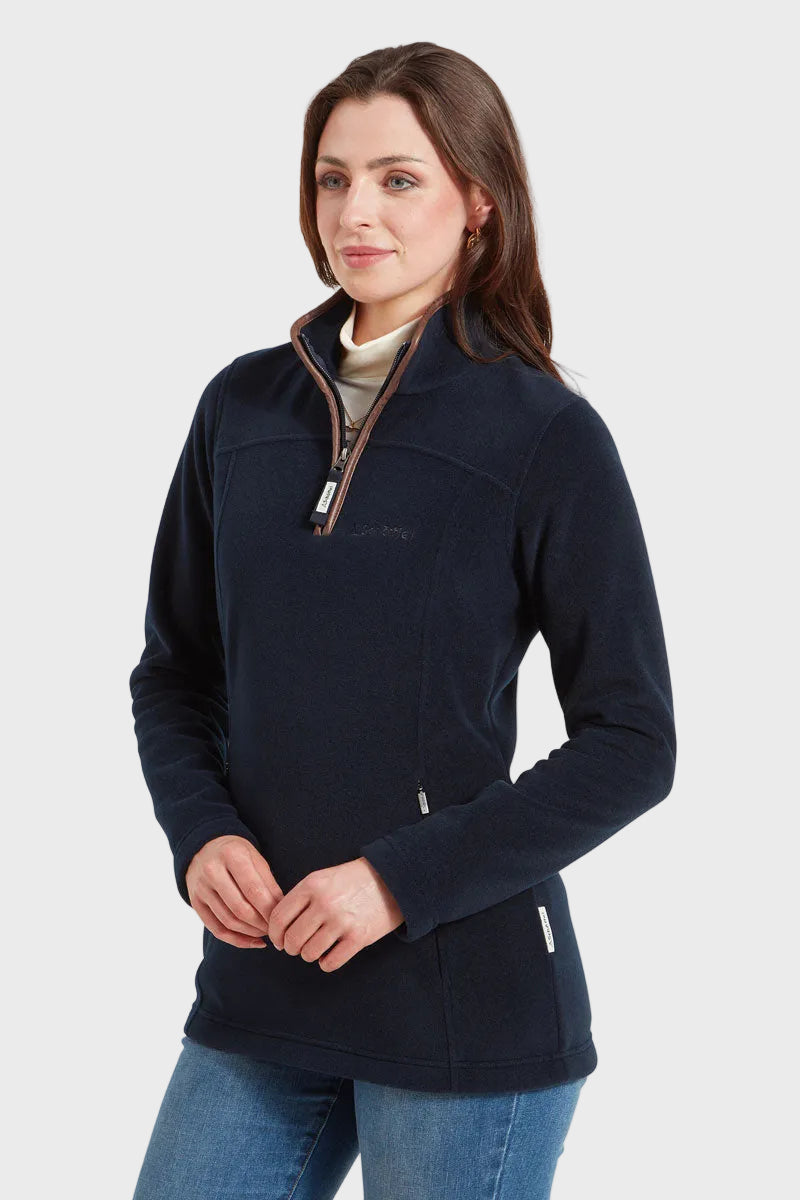 Schoffel Tilton II Quarter Zip Fleece Navy 