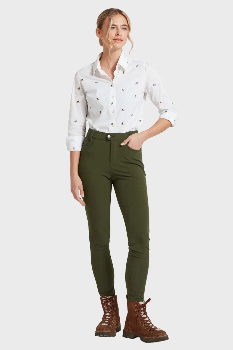 Schoffel Whitwell Water Repellent Trousers Forest
