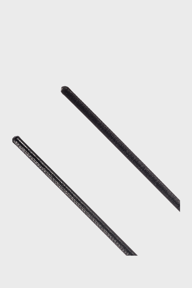 Country Direct Leather Show Cane - Black