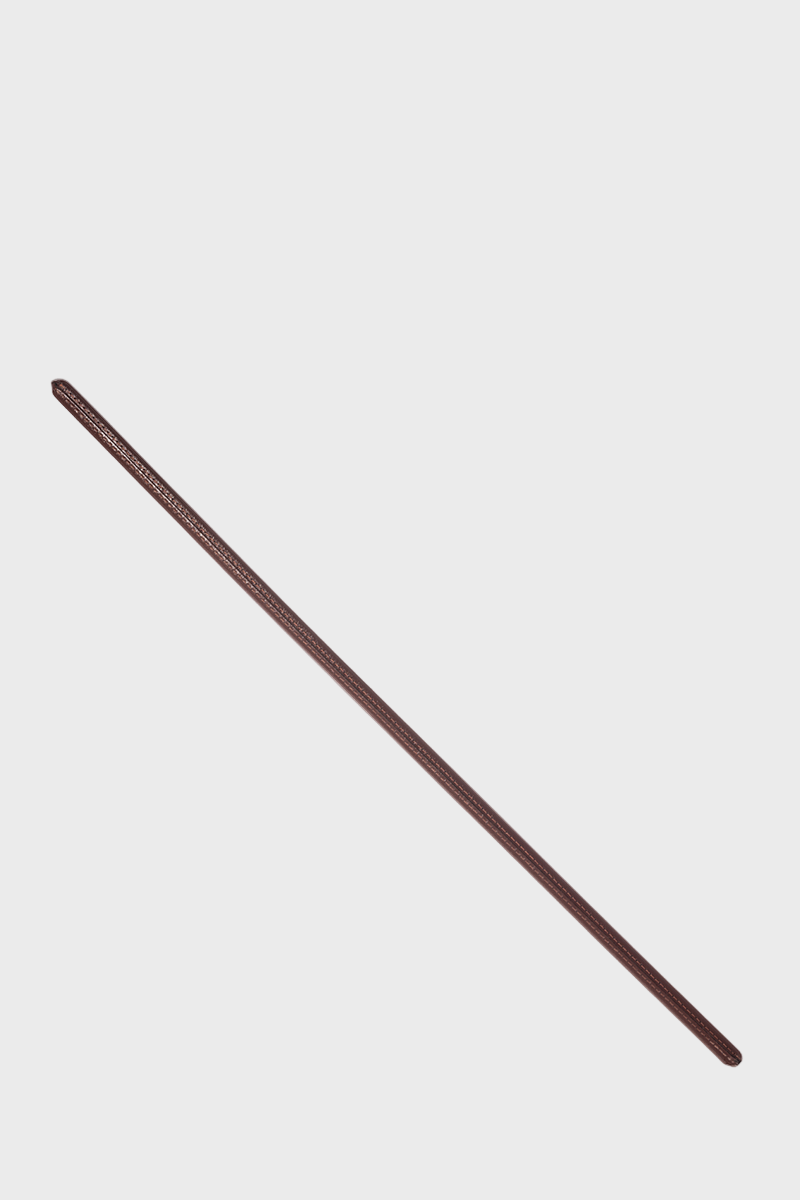 Country Direct Leather Show Cane - Brown