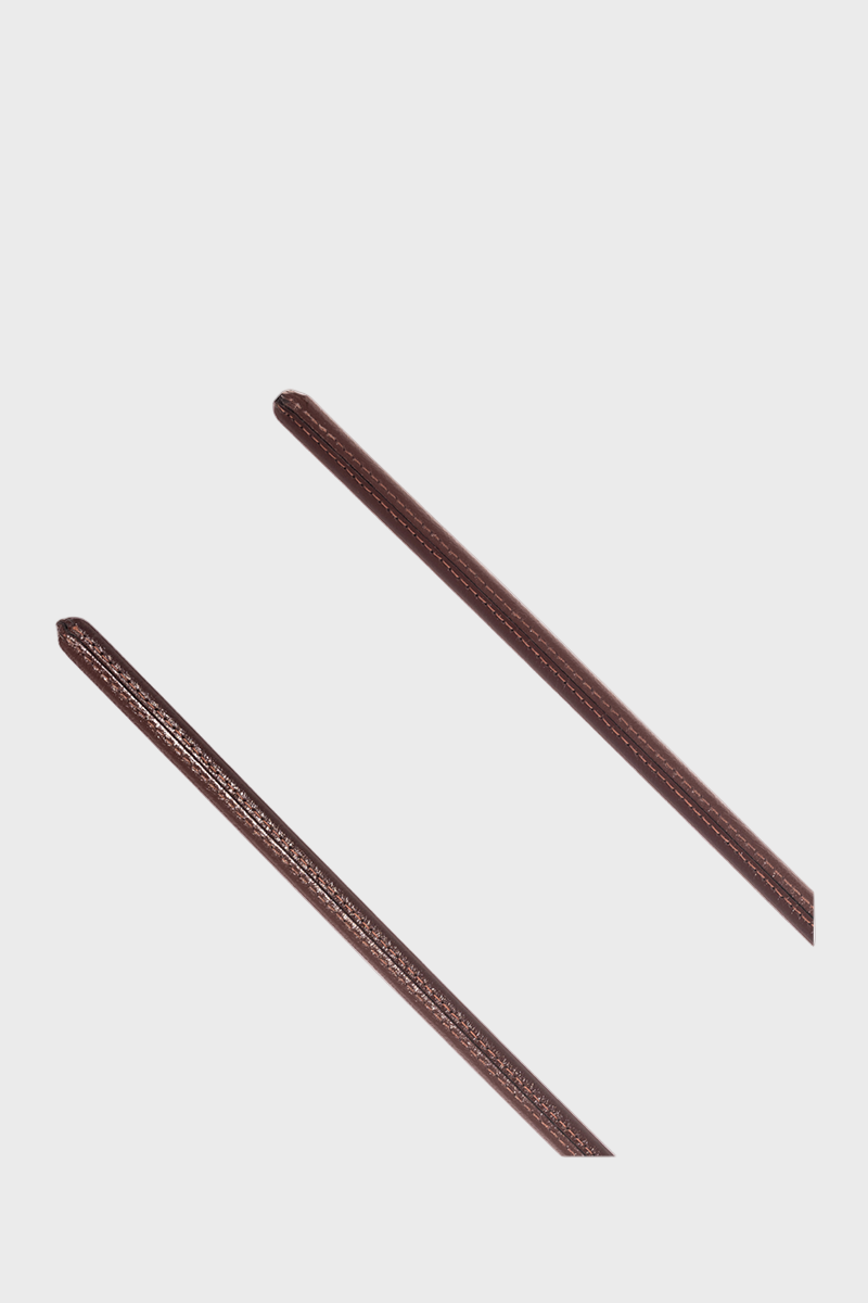 Country Direct Leather Show Cane - Brown