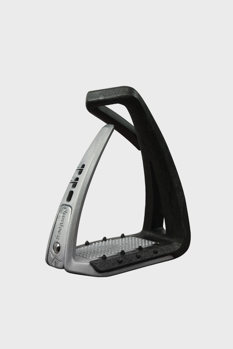 Freejump Soft'Up Lite Stirrups Iron Matte/Black