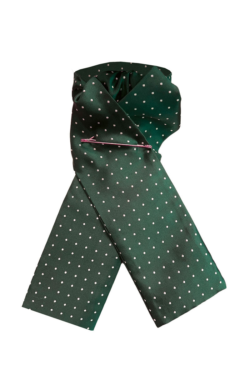Equetech Pin Spot Riding Stock Green/White