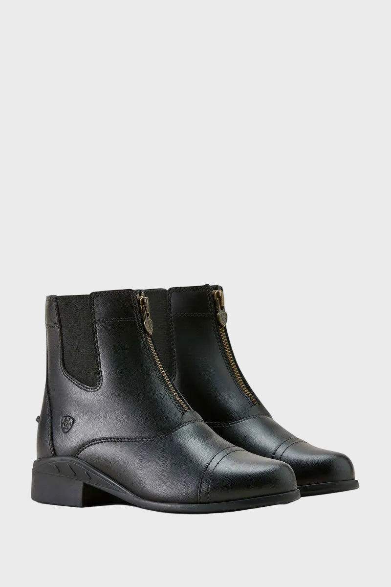 Ariat Kids Scout Zip Paddock Boot Black
