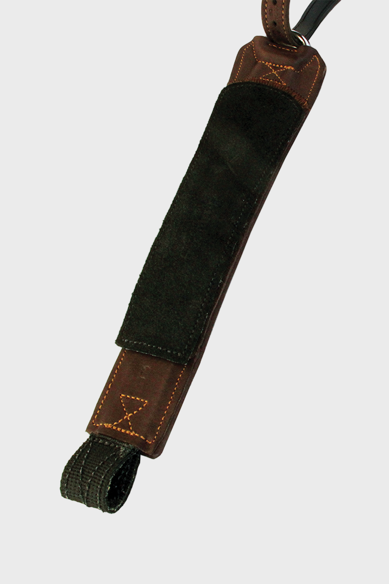 Freejump Pro Grip Stirrup Leathers - Brown