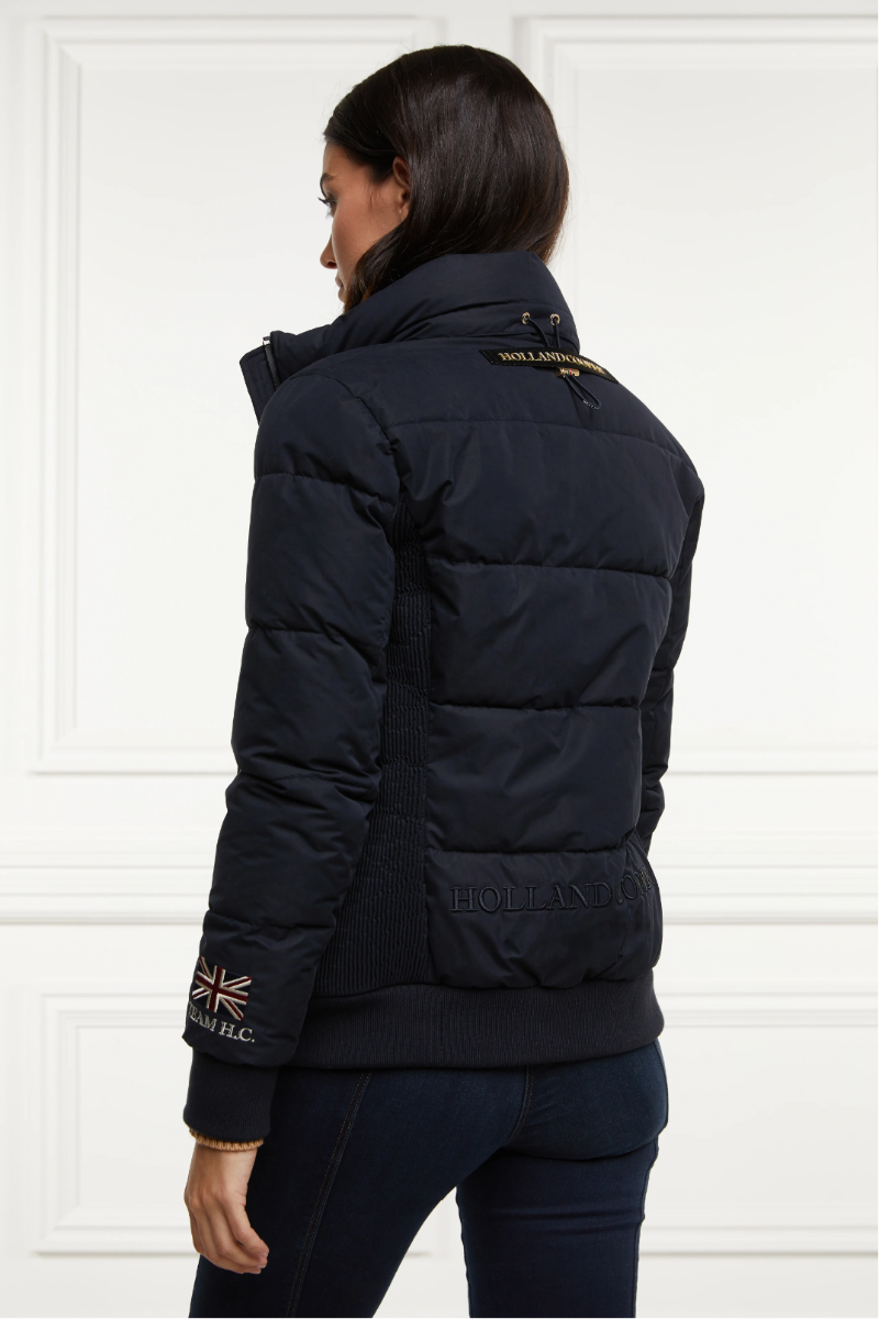 Holland Cooper Team Padded Jacket Ink Navy