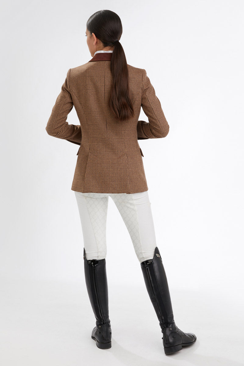 Holland Cooper Tweed Riding Jacket Tawny