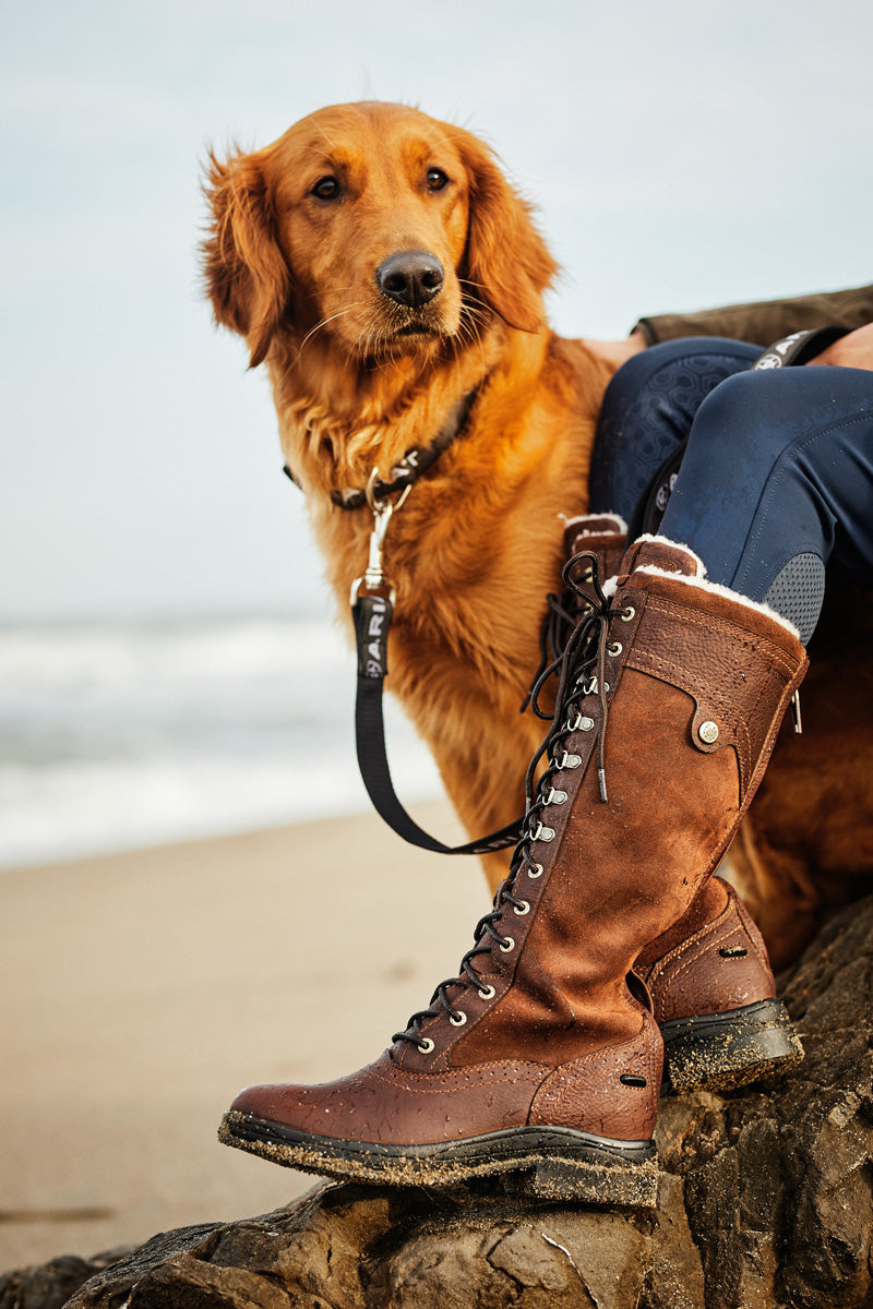 Ariat Women's Wythburn Tall Waterproof Boot Dark Brown